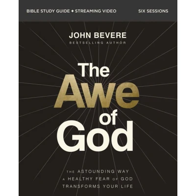 Afbeelding van Awe of God Bible Study Guide plus Streaming Video Softcover: The Astounding Way a Healthy Fear Transforms Your Life