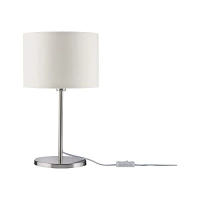 Afbeelding van Paulmann Tessa 70923 Tafellamp LED E14 40 W Crème, IJzer (geborsteld)