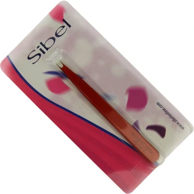 Afbeelding van Sibel Epileerpincet Schuin Rood