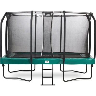 Afbeelding van Trampoline Salta First Class Rectangular Groen 214 x 366 cm + Safety Net