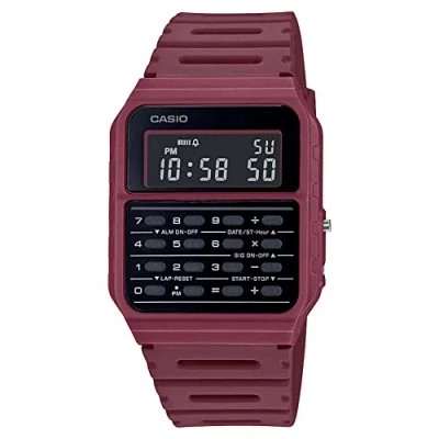 Afbeelding van Casio Horloge CA 53WF 4BEF, Rood