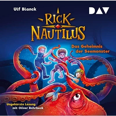 Afbeelding van Rick Nautilus Teil 10: Das Geheimnis der Seemonster: Ungekürzte Lesung mit Musik Oliver Rohrbeck (2 CDs)
