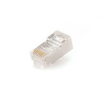 Afbeelding van Gembird PLUG6SP/10 RJ 45 Transparant kabel connector