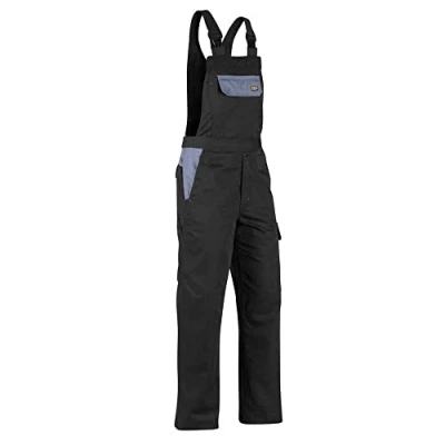 Afbeelding van Blaklader Bretelbroek Industrie 2665 1210 Zwart/Grijs C64