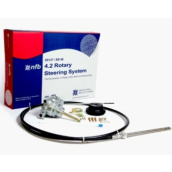 Afbeelding van Seastar nfb (no feedback) 4.2 rotary stuursysteem met kabel 8&#039; (2.44m)
