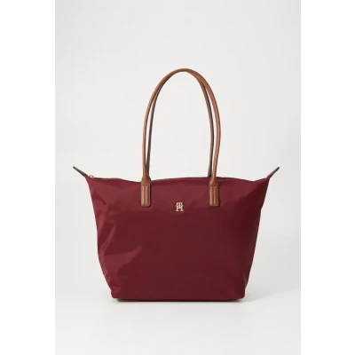 Afbeelding van Tommy Hilfiger Popette TOTE Shopper, Dames, Maat: One Size, Deep rouge