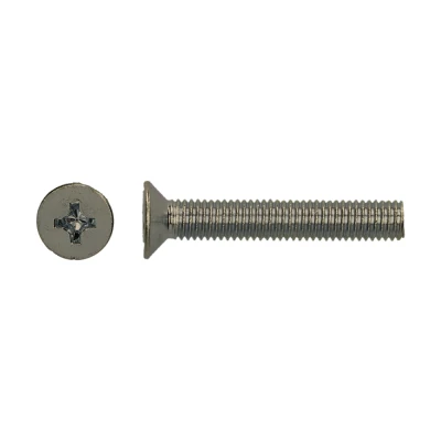 Afbeelding van Metaalschroef RVS A2 DIN 965 M5x12mm 200 stuks