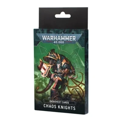 Afbeelding van Warhammer 40K Datasheet Cards: Chaos Knights