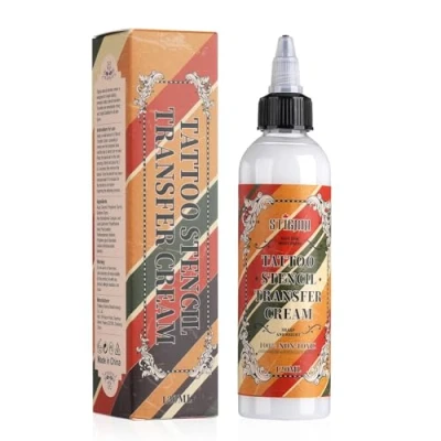 Afbeelding van STIGMA 120ml Tattoo Transfer Cream Gel Professionele Stencil Langdurige Balsem voor Tranfer Stickers Papier Machine (120ml)