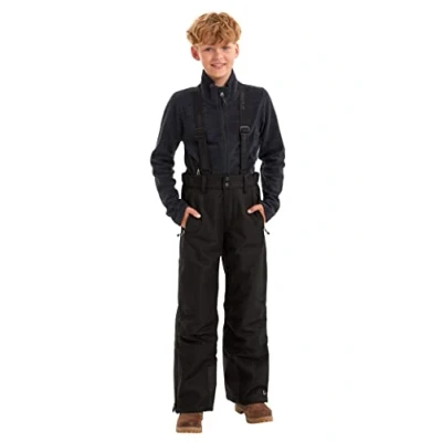Afbeelding van Killtec Vitalyo Jr Skibroek voor jongens, functionele broek met slabrandbescherming en sneeuwvanger, 10.000 mm, zwart, EU 140