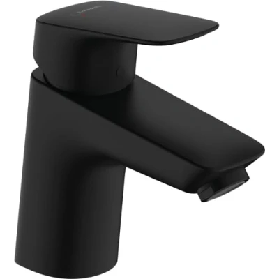 Afbeelding van Hansgrohe hg basin mixer 70 logis matt black without pop up waste 71071670