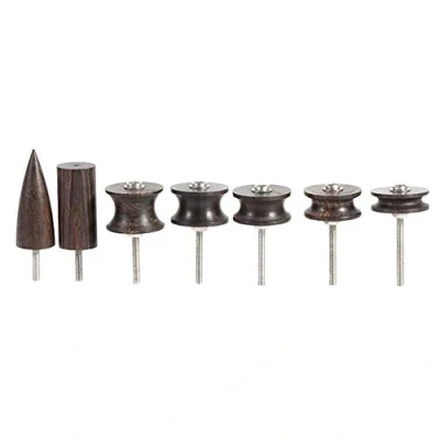 Afbeelding van Yosoo Leather Craft Kit Hout Lederen Burnisher Gepolijst Slicker Tool Set, 7pcs/10pcs (Maat: 7st)