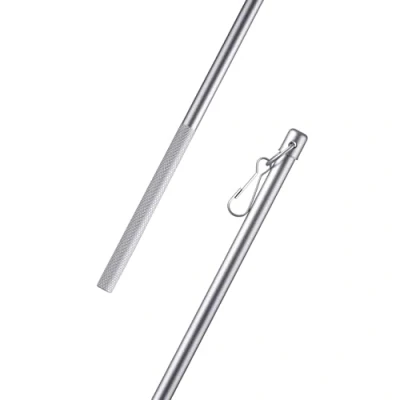 Afbeelding van Slingerstaaf van aluminium (100 cm / zilver), gordijnroede voor paneelwagen, schuifgordijn, paneelgordijn, gordijnen of