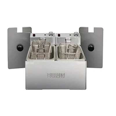 Afbeelding van Buffalo Dubbele Friteuse 2x3L 2000W DB203 Horeca &amp; Professioneel