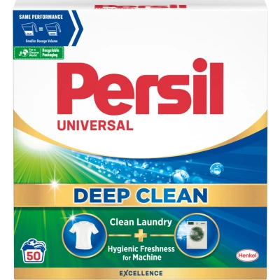 Afbeelding van 2x Persil Waspoeder 50 Wasbeurten Universal 2 kg