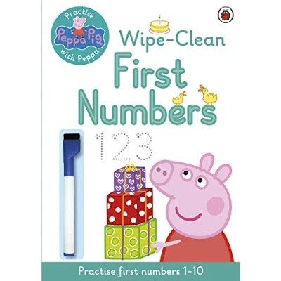 Afbeelding van Peppa Pig: Practise with Peppa: Wipe Clean First Numbers