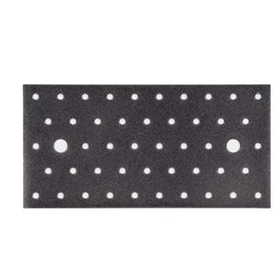 Afbeelding van Alberts 301781 DURAVIS® koppelplaat zwartdiamant dubbelzijdige coating afmetingen 200 x 100 2 mm