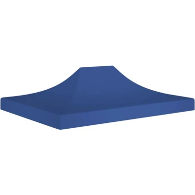 Afbeelding van Partytentdak 270 g/m² 4x3 m blauw