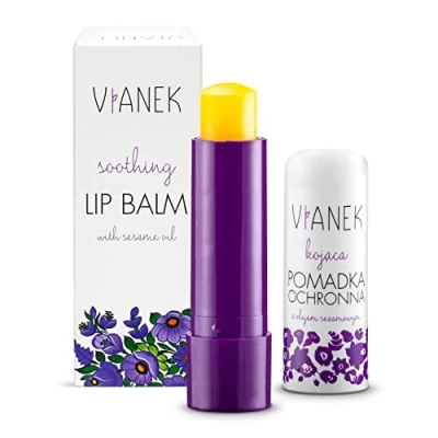 Afbeelding van VIANEK Superieure lippenbalsem voor vrouwen en mannen, natuurlijke cosmetica maat 4,6g.