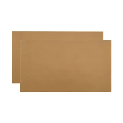 Afbeelding van HolKitchen® Duurzame bakfolie (set van 2) bakpapier Bakvorm Premium PTFE (Teflon) Herbruikbaar, hittebestendig en anti aanbaklaag Vaatwasmachinebestendig Vierkant 2 x (43x24 cm)