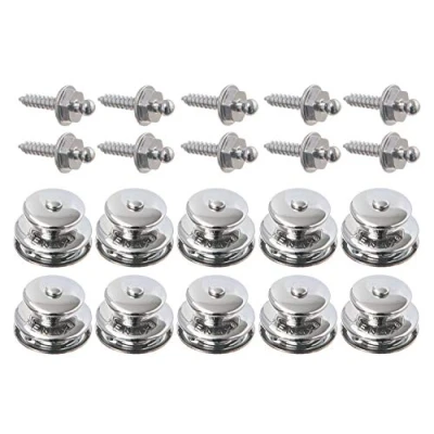 Afbeelding van New Marine Tenax bovenstukken, 10 stuks + plaatschroeven 4,2 x 16 mm