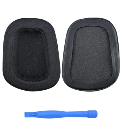 Afbeelding van MMOBIEL Vervangende Oorkussens Geschikt voor Logitech G733 / G335 Lightspeed Wireless Gaming Hoofdtelefoon van Mesh Fabric Koptelefoon Noise Isolation Earpads Zwart