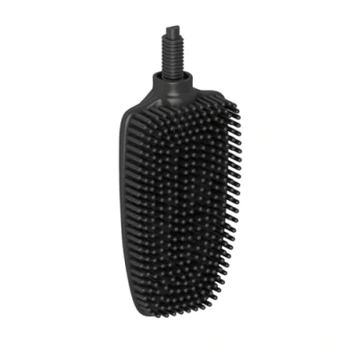 Afbeelding van stardis PURE toiletborstel, reserveborstel, reserveborstelkop, siliconen wc borstel, compact, antibacterieel