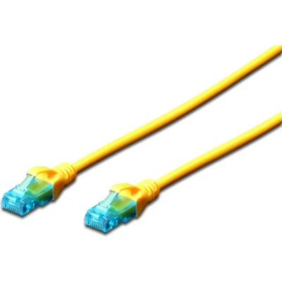 Afbeelding van Digitus 10m Cat5e U/UTP netwerkkabel (UTP) Geel