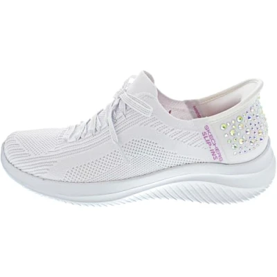 Afbeelding van Skechers Ultra Flex 3.0 Shining Glitz Dames Instappers Wit Maat 37