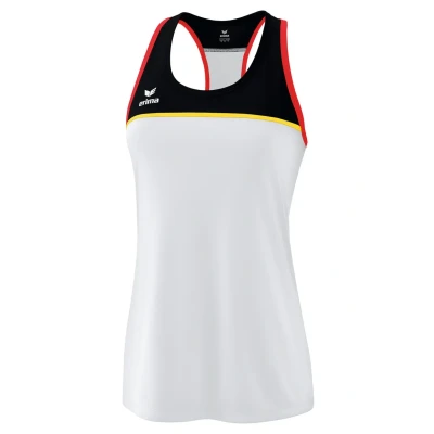 Afbeelding van erima CHANGE by tanktop dames wit/zwart/rood