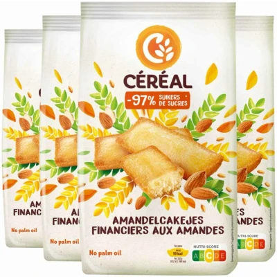Afbeelding van 4x Céréal Amandelcakejes 175 gr