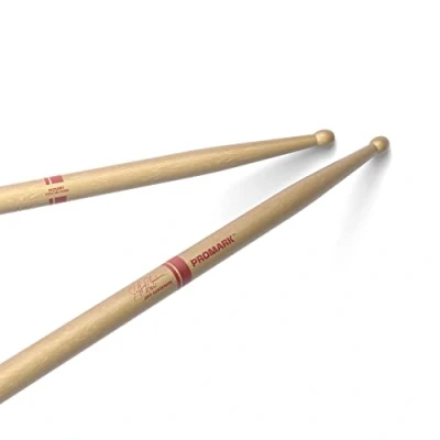 Afbeelding van Promark TXDC8W Hickory DC8 Jeff Ausdemore drumstok met houten kop