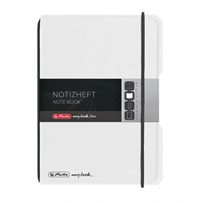 Afbeelding van Herlitz 11361409 notitieboekje flex PP A6, 40 vellen geruit, transparant