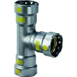 Afbeelding van Viega Megapress Gas perskoppeling T Stuk 1 x 1/2