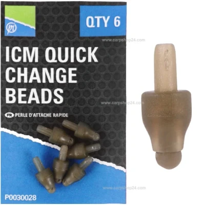 Afbeelding van Preston ICM In Line Quick Change Beads (6 pcs)