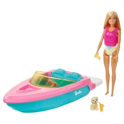 Afbeelding van Barbie Speedboot Speelset