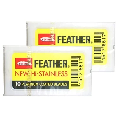 Afbeelding van Feather HI Stainless FH 10 2X in verpakking van stuks