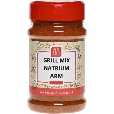Afbeelding van Van Beekum Specerijen Grill Mix Natrium Arm Strooibus 150 gram