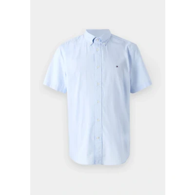 Afbeelding van Tommy Hilfiger FLEX Solid Overhemd, Heren, Maat: XS, Sweet blue
