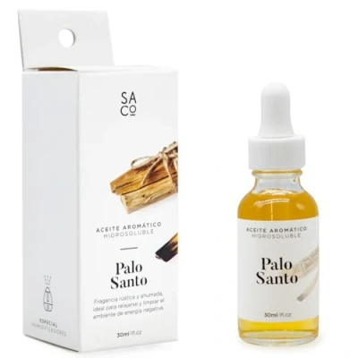 Afbeelding van SEAL AROMAS aroma olie, in water oplosbaar, Palo Santo, 30 ml, essentieel voor diffusers