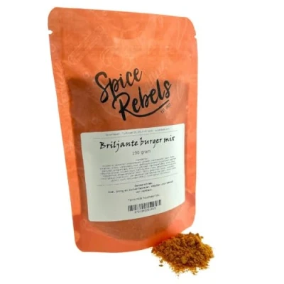 Afbeelding van Spice Rebels Briljante burger mix zak 190 gram hamburger kruiden
