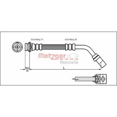 Afbeelding van Remslang METZGER 4114751