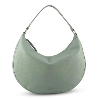 Afbeelding van JOST Leren Schoudertas Vika Hobo Bag Lagoon Mintgroen