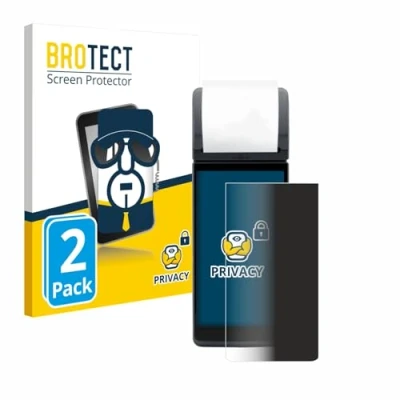 Afbeelding van BROTECT privacy screenprotector voor myPOS Pro Folie Beschermfolie Blauwlichtfilter (2 Stuks)