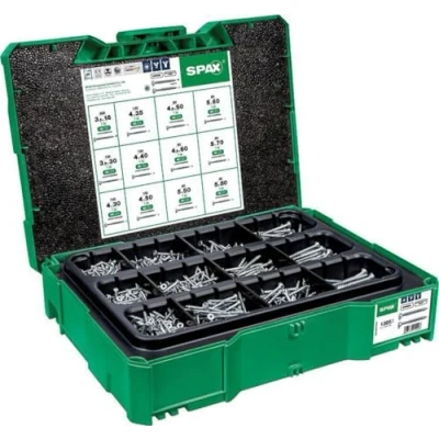 Afbeelding van SPAX 5000009172009 Combi schroeven assortiment 1 set(s)