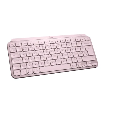 Afbeelding van Logitech MX Keys Mini Minimalistisch Draadloos Verlicht Toetsenbord, Compact, Bluetooth, Backlit, USB C, Compatibel met Apple macOS, iOS, Windows, Linux, Android, Metal Build Rose