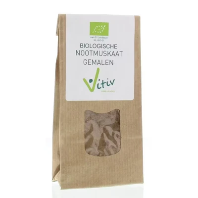 Afbeelding van Vitiv Biologische Nootmuskaat Gemalen 40GR