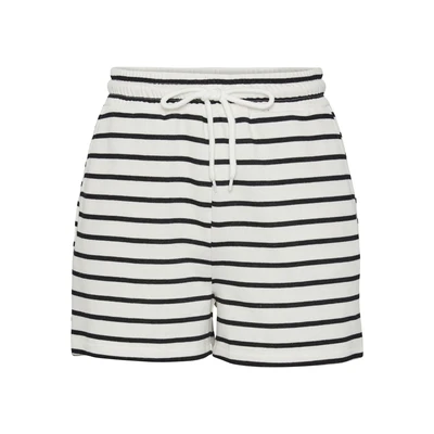 Afbeelding van PIECES loungeshort PCCHILLI wit/zwart