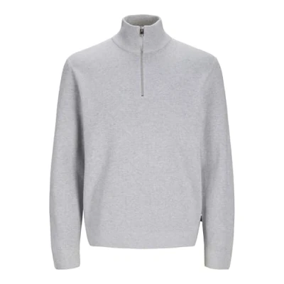 Afbeelding van JACK &amp; JONES PREMIUM gebreide trui grijs
