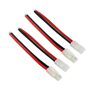 Afbeelding van Boladge 2 paar adapter voor vrouwelijke stekker, Tamiya met siliconen kabel, 20 cm, 14 AWG